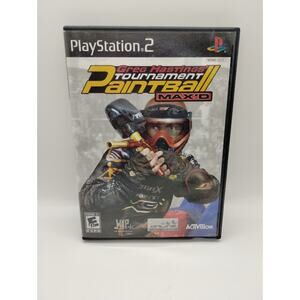 Greg Hastings Tournament Paintball Max'D Playstation 2 - PS2 - Complete CIB